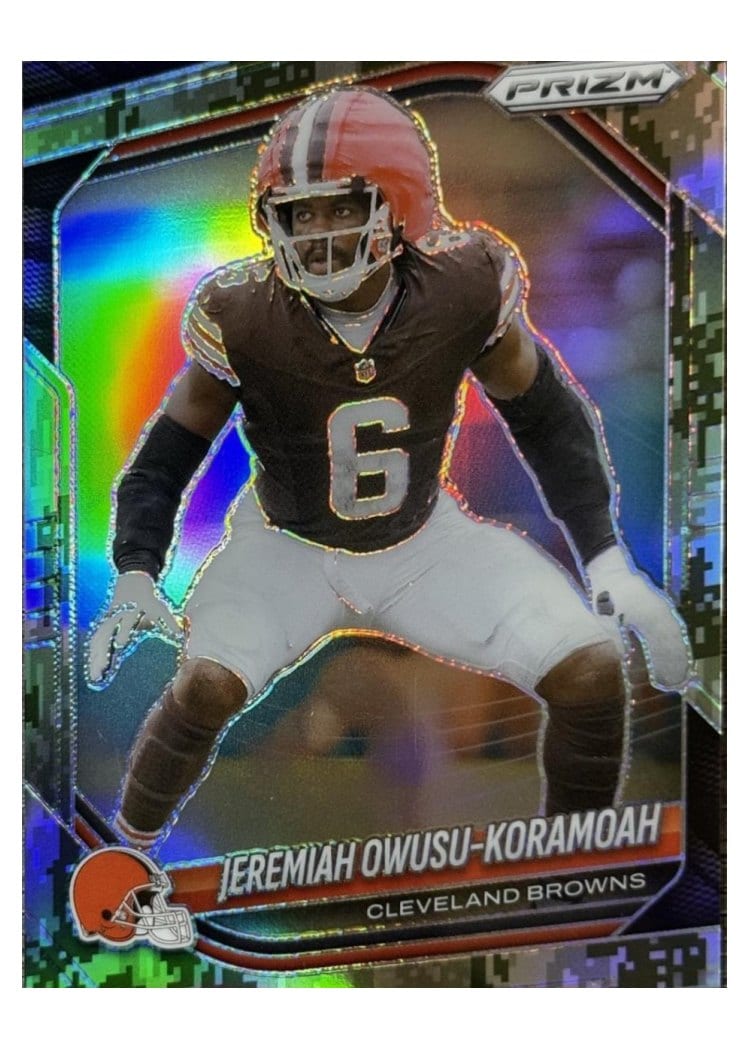 2025 Panini Prizm Base Set Jeremiah Owusu-Koramoah #159 card