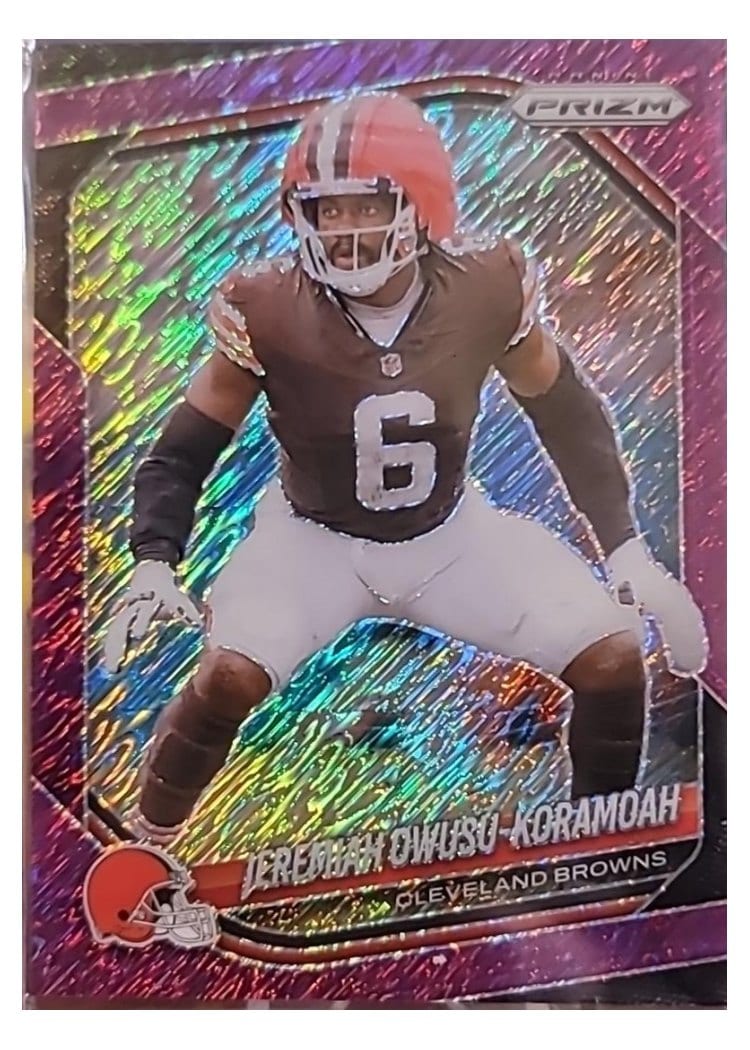 2025 Panini Prizm Base Set Jeremiah Owusu-Koramoah #159 card