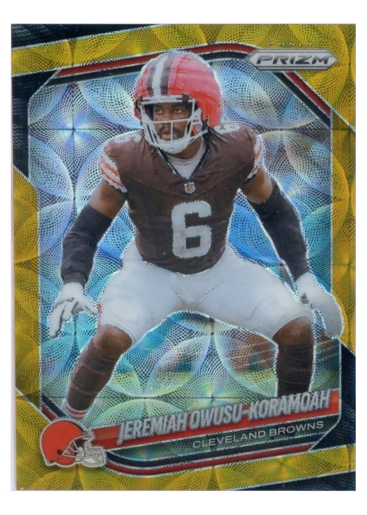 2025 Panini Prizm Base Set Jeremiah Owusu-Koramoah #159 card