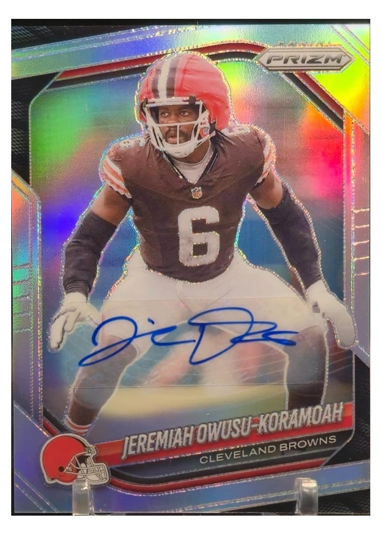 2025 Panini Prizm Base Set Jeremiah Owusu-Koramoah #159 card