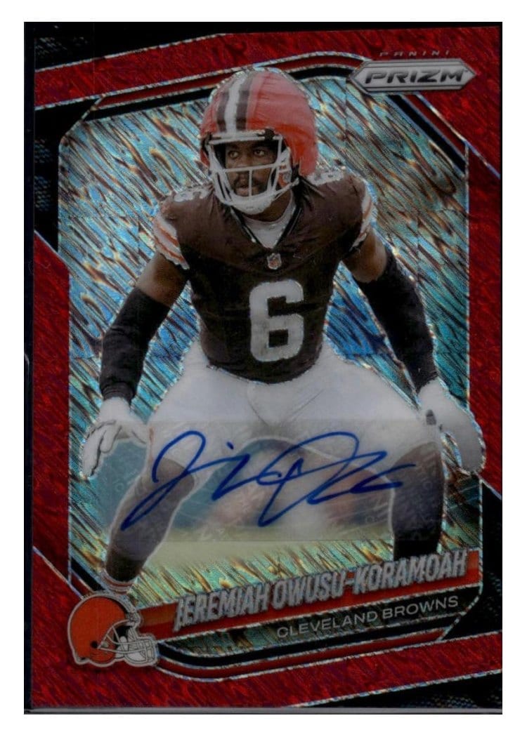 2025 Panini Prizm Base Set Jeremiah Owusu-Koramoah #159 card