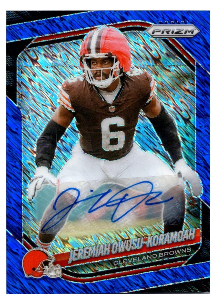 2025 Panini Prizm Base Set Jeremiah Owusu-Koramoah #159 card
