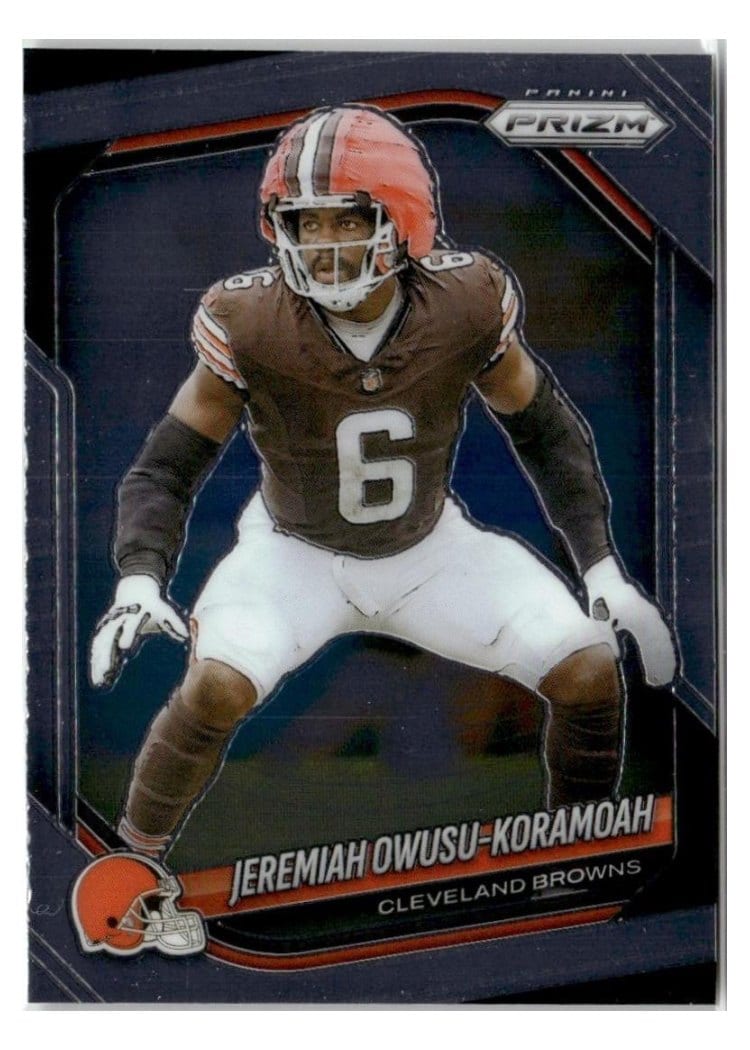 2025 Panini Prizm Base Set Jeremiah Owusu-Koramoah #159 card