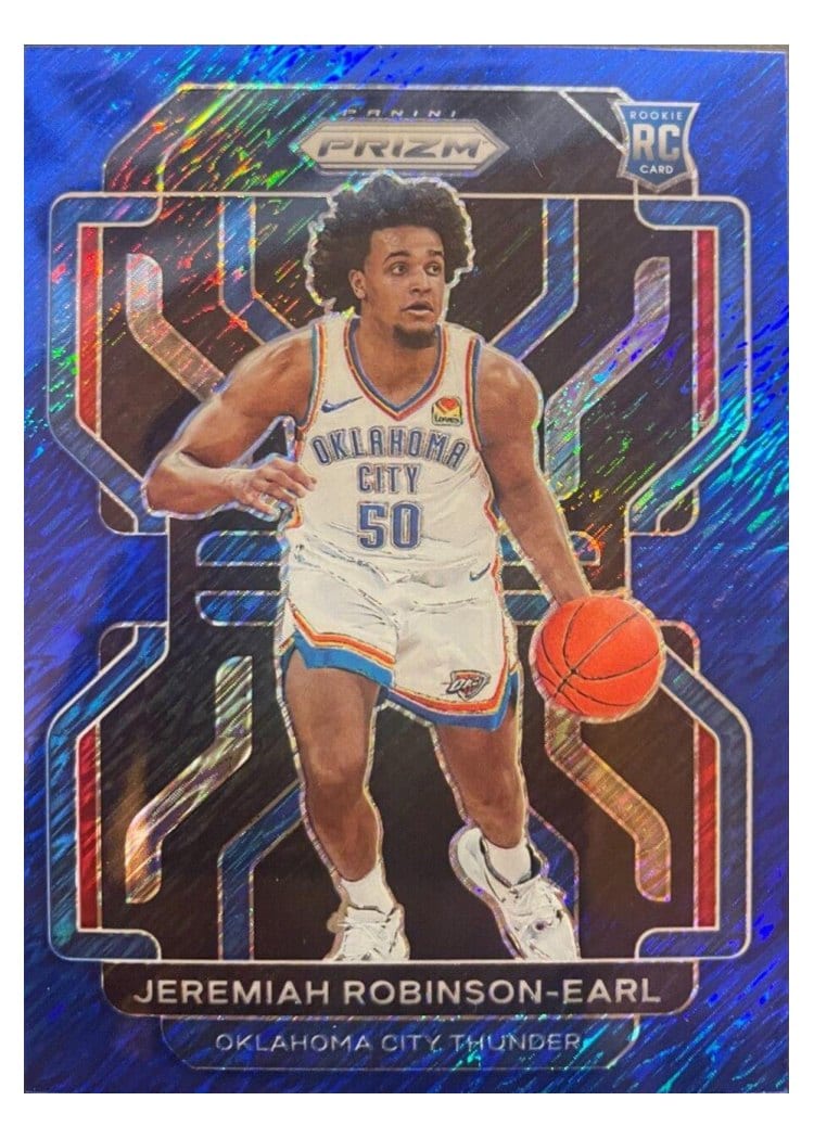 2021-22 Panini Prizm Base Set Jeremiah Robinson-Earl #319 card