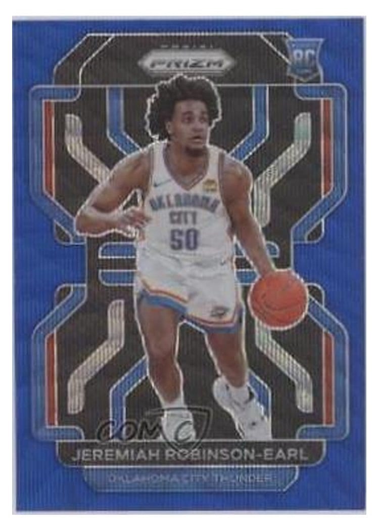 2021-22 Panini Prizm Base Set Jeremiah Robinson-Earl #319 card