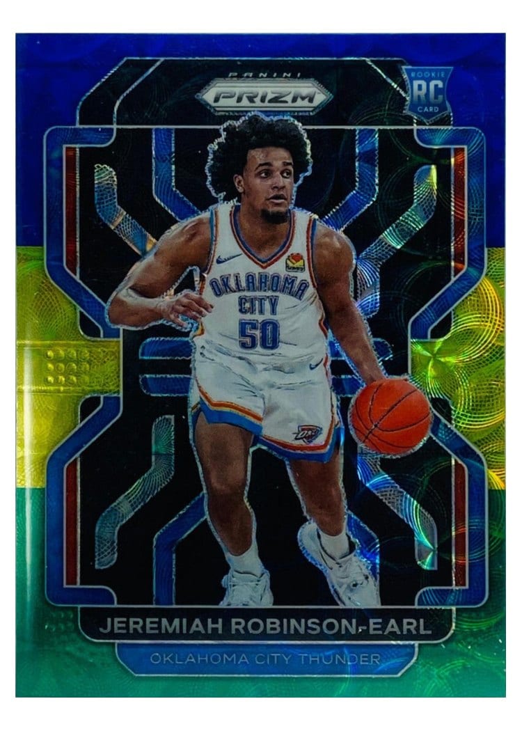2021-22 Panini Prizm Base Set Jeremiah Robinson-Earl #319 card