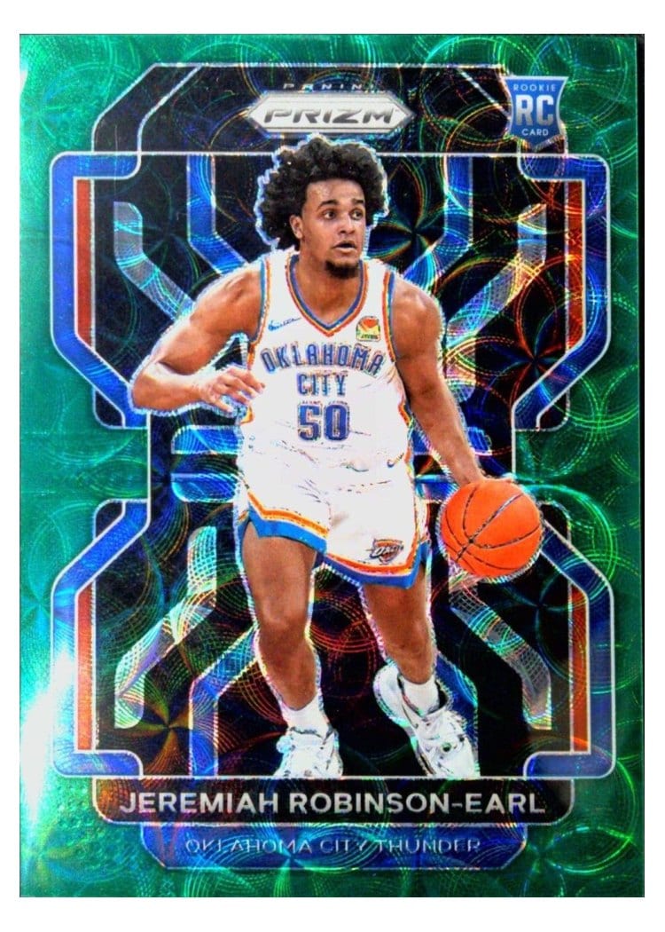 2021-22 Panini Prizm Base Set Jeremiah Robinson-Earl #319 card