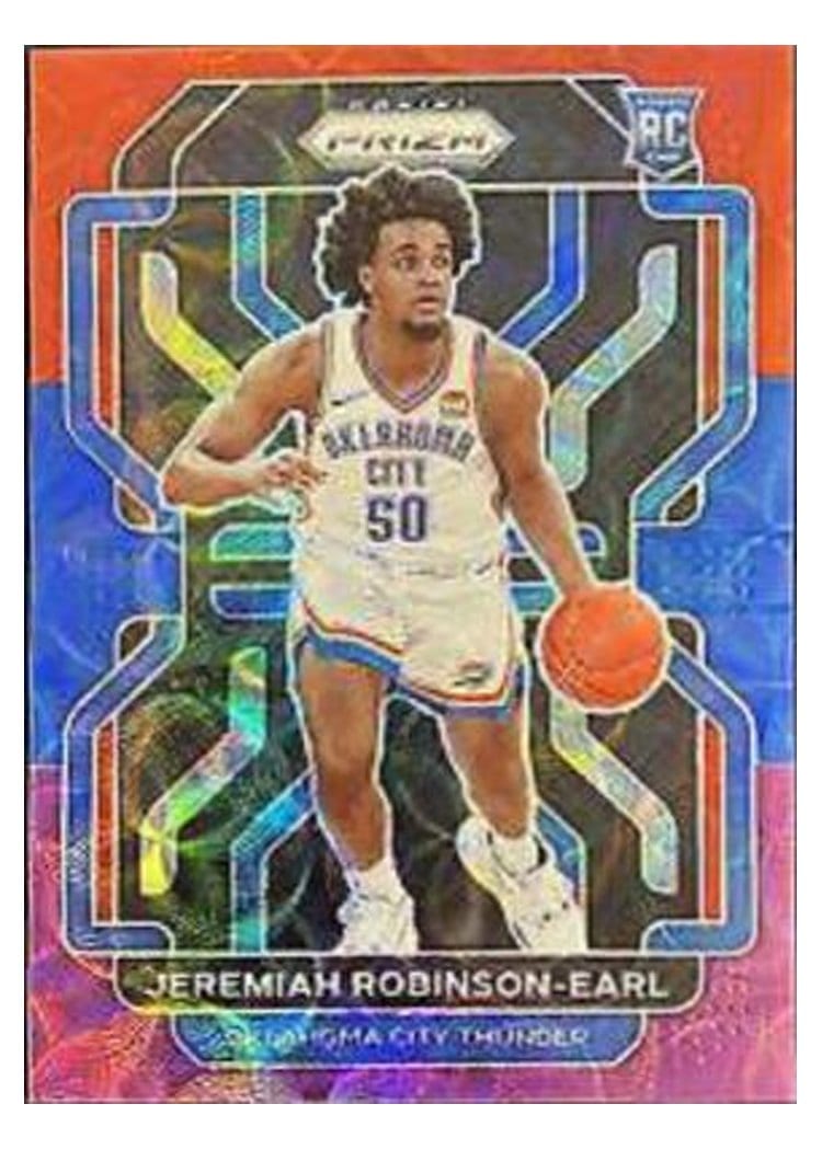 2021-22 Panini Prizm Base Set Jeremiah Robinson-Earl #319 card