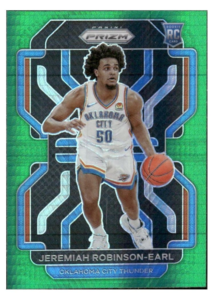 2021-22 Panini Prizm Base Set Jeremiah Robinson-Earl #319 card