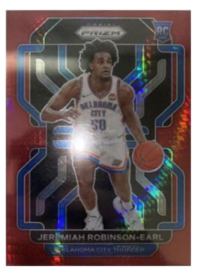 2021-22 Panini Prizm Base Set Jeremiah Robinson-Earl #319 card