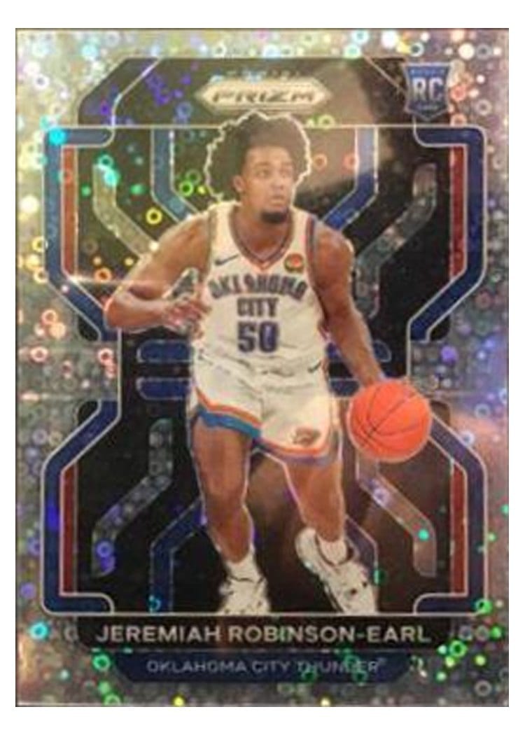 2021-22 Panini Prizm Base Set Jeremiah Robinson-Earl #319 card