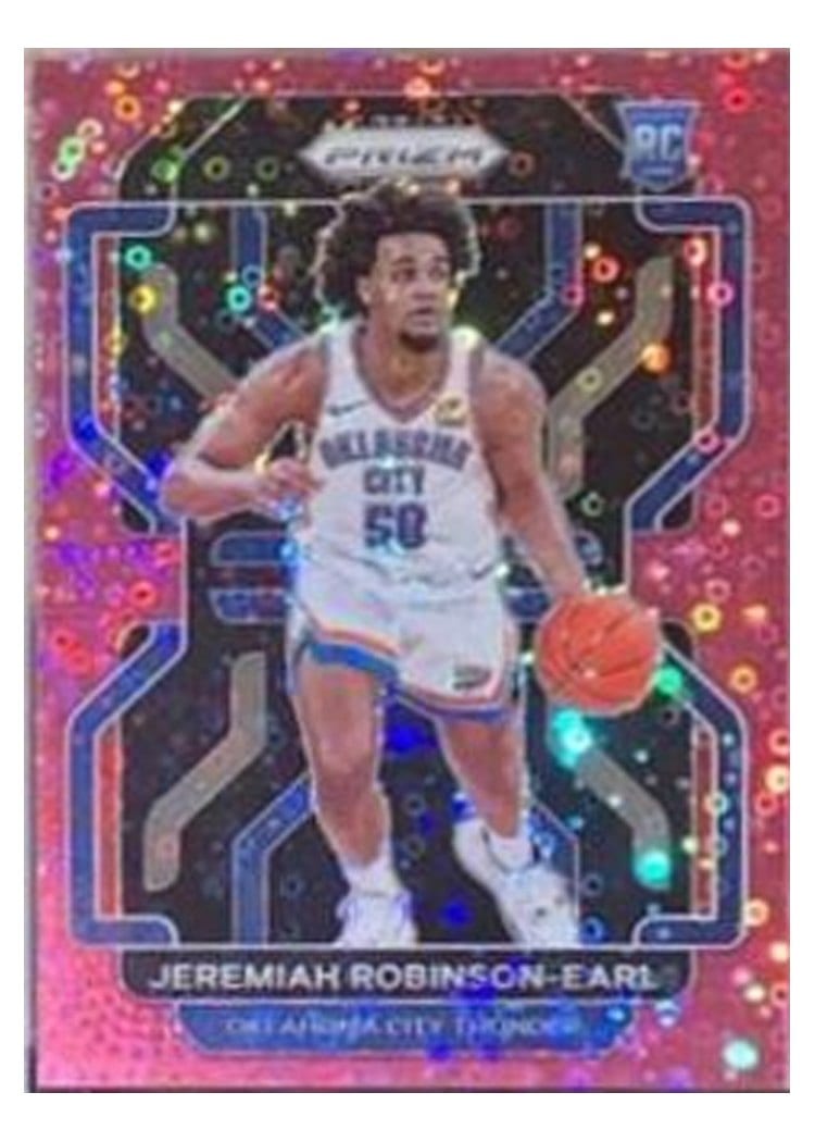 2021-22 Panini Prizm Base Set Jeremiah Robinson-Earl #319 card