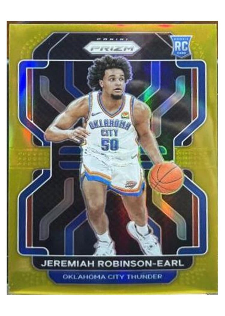 2021-22 Panini Prizm Base Set Jeremiah Robinson-Earl #319 card