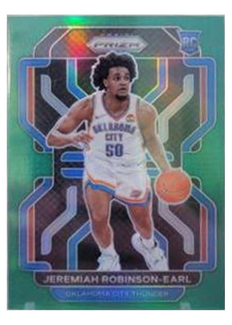 2021-22 Panini Prizm Base Set Jeremiah Robinson-Earl #319 card