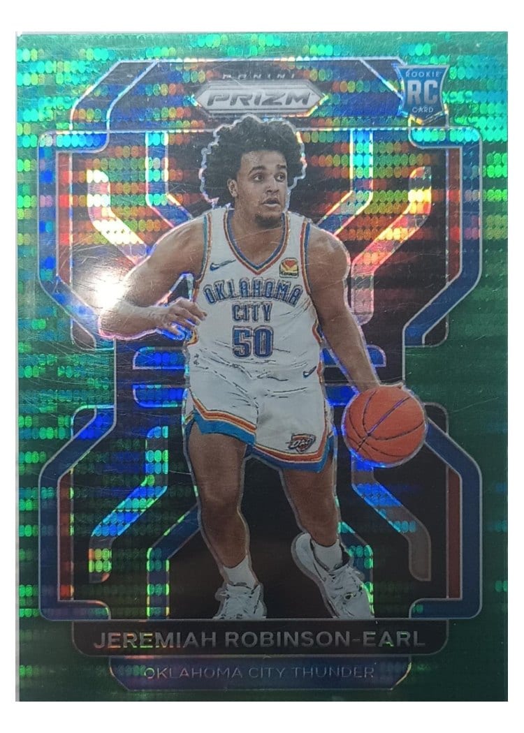 2021-22 Panini Prizm Base Set Jeremiah Robinson-Earl #319 card