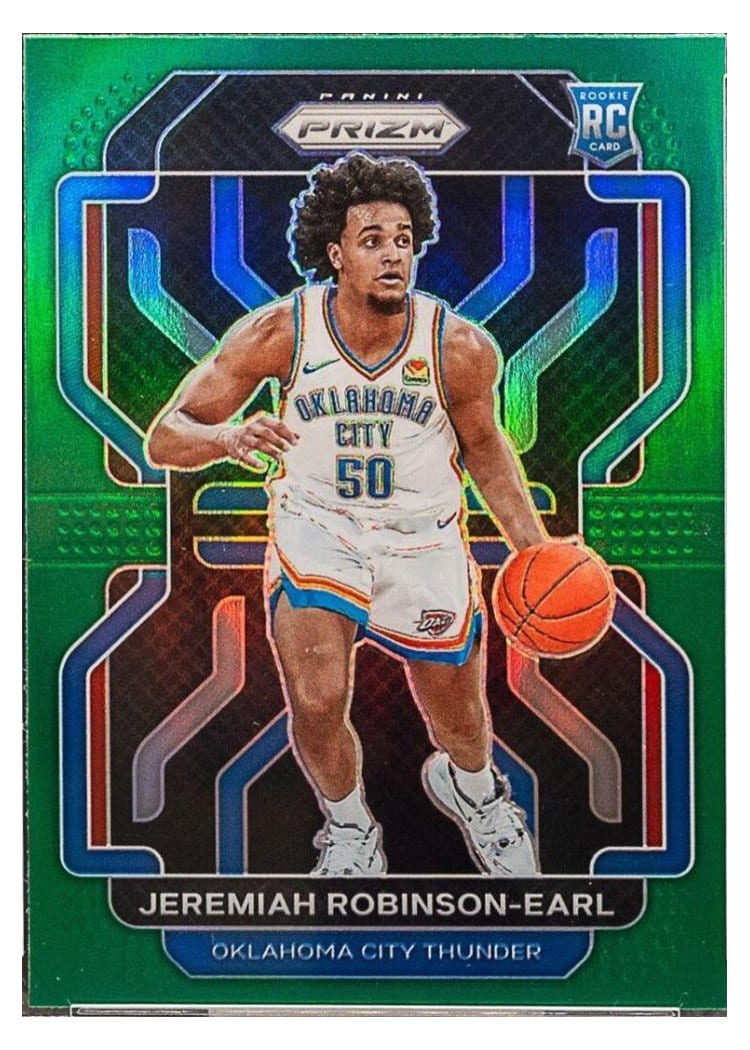 2021-22 Panini Prizm Base Set Jeremiah Robinson-Earl #319 card