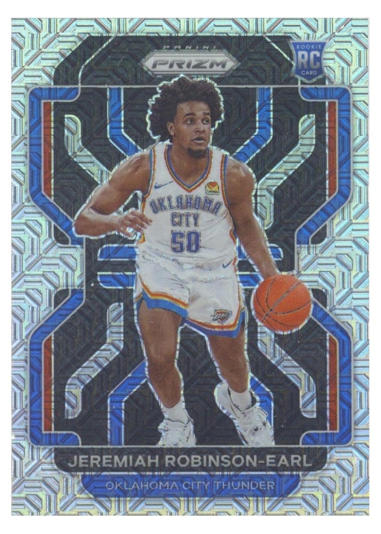 2021-22 Panini Prizm Base Set Jeremiah Robinson-Earl #319 card
