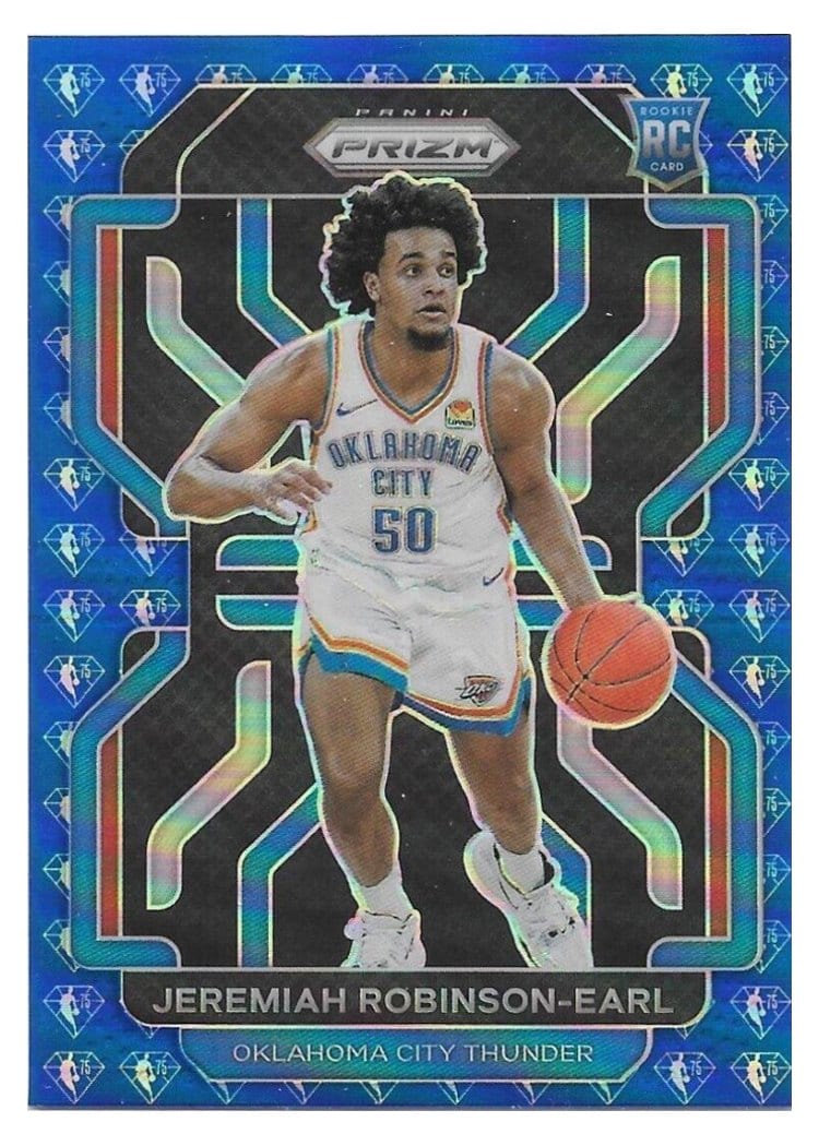 2021-22 Panini Prizm Base Set Jeremiah Robinson-Earl #319 card