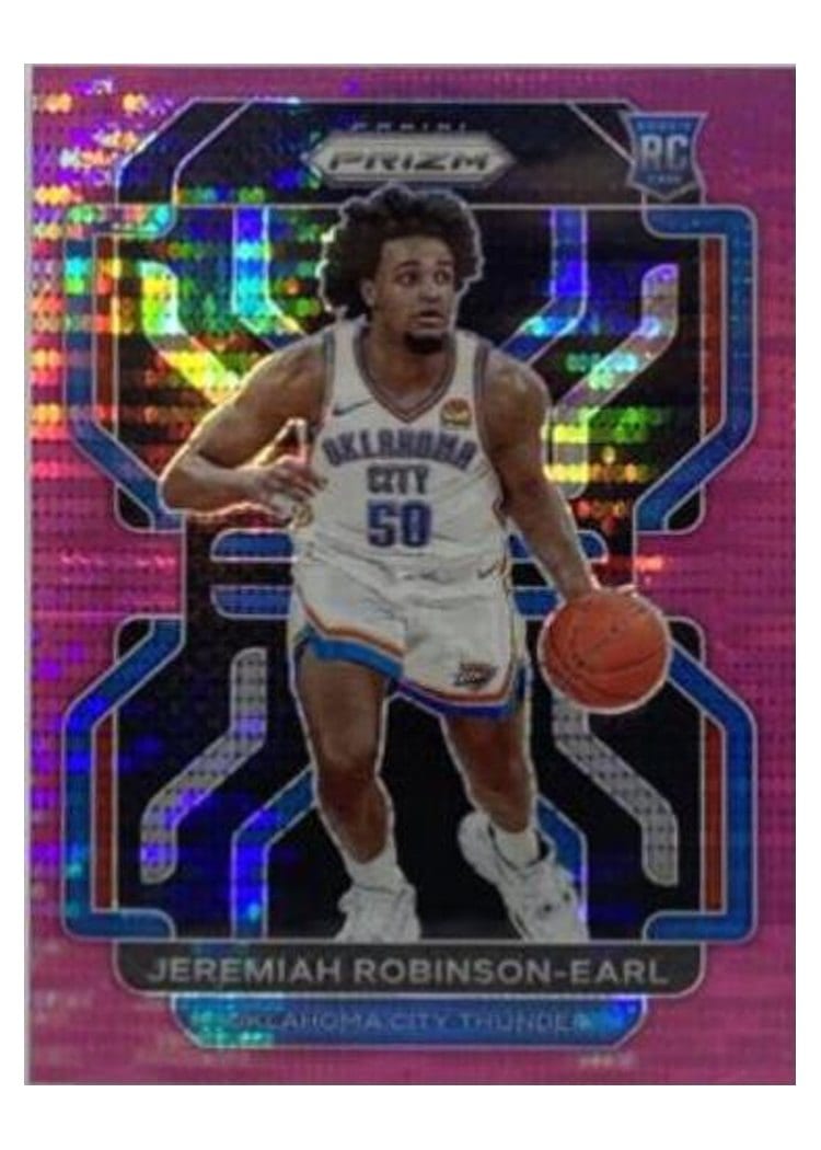 2021-22 Panini Prizm Base Set Jeremiah Robinson-Earl #319 card