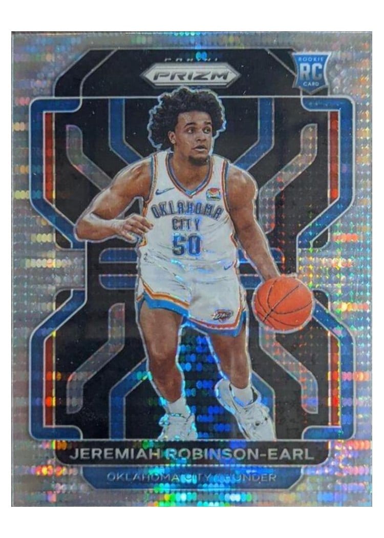 2021-22 Panini Prizm Base Set Jeremiah Robinson-Earl #319 card