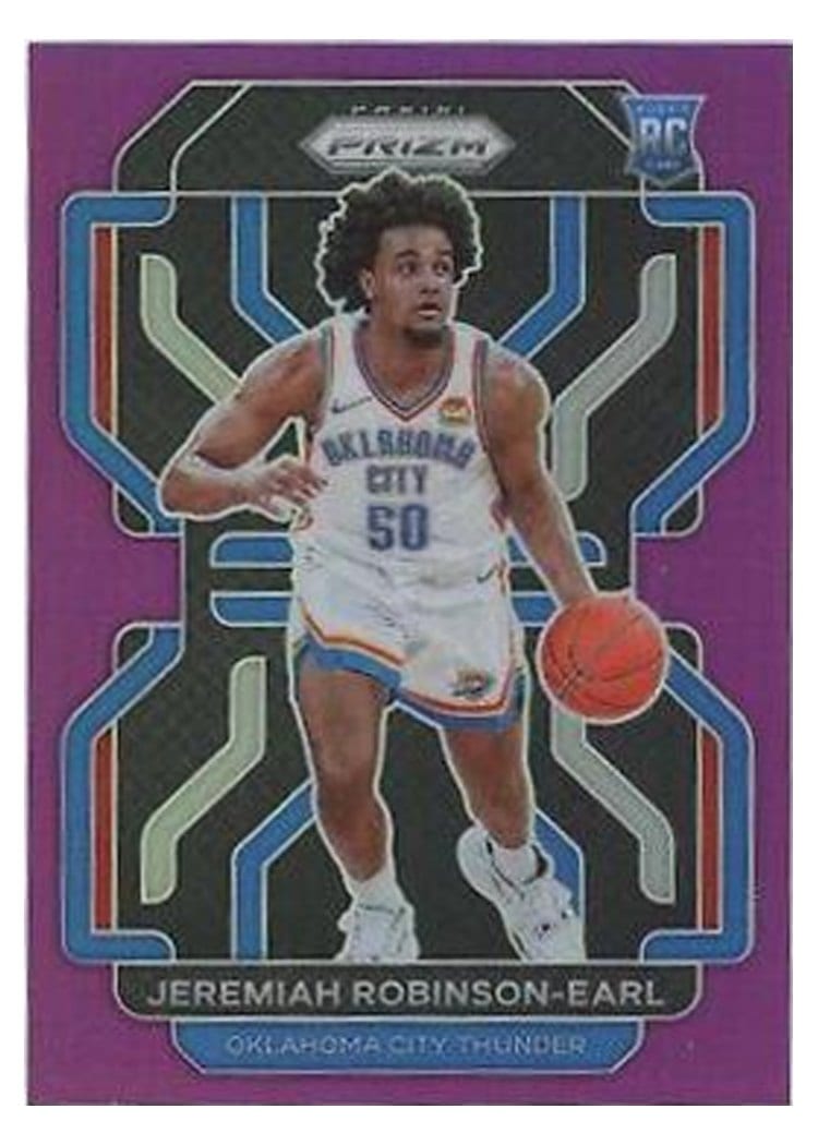 2021-22 Panini Prizm Base Set Jeremiah Robinson-Earl #319 card