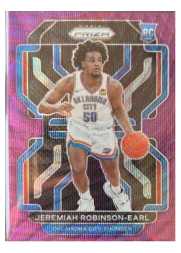 2021-22 Panini Prizm Base Set Jeremiah Robinson-Earl #319 card