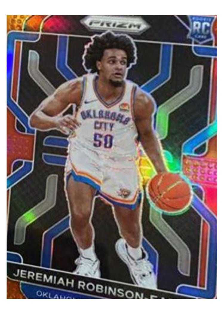 2021-22 Panini Prizm Base Set Jeremiah Robinson-Earl #319 card