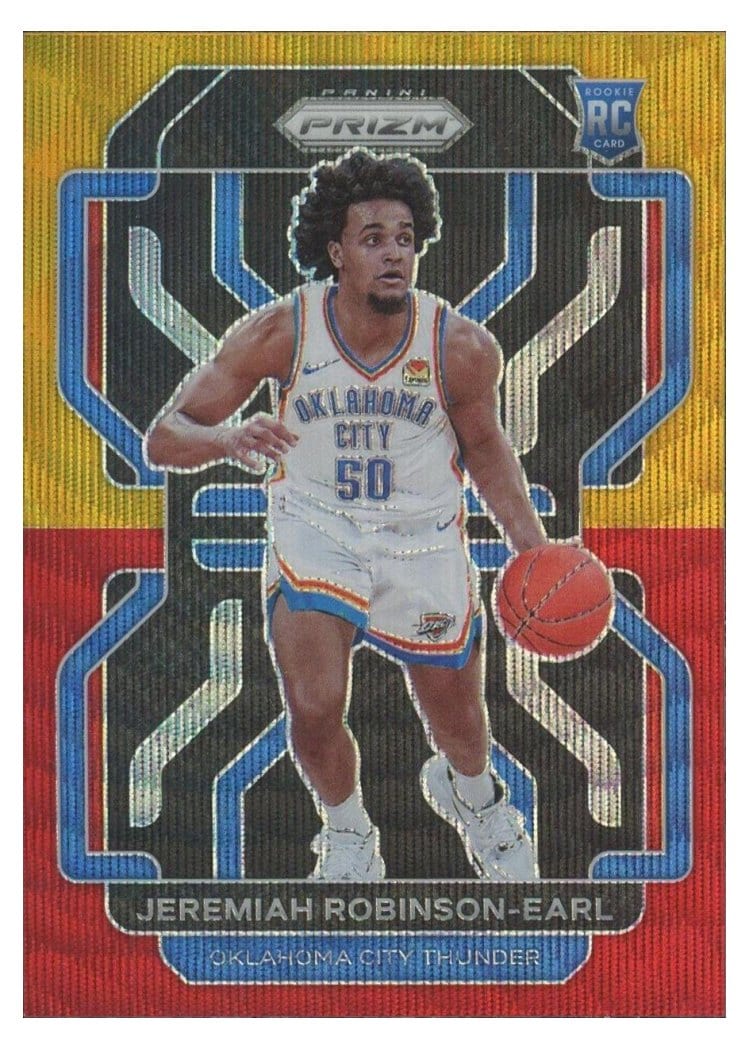 2021-22 Panini Prizm Base Set Jeremiah Robinson-Earl #319 card