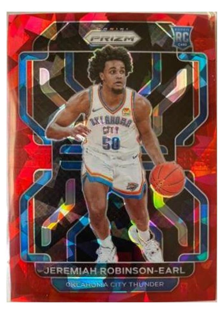 2021-22 Panini Prizm Base Set Jeremiah Robinson-Earl #319 card