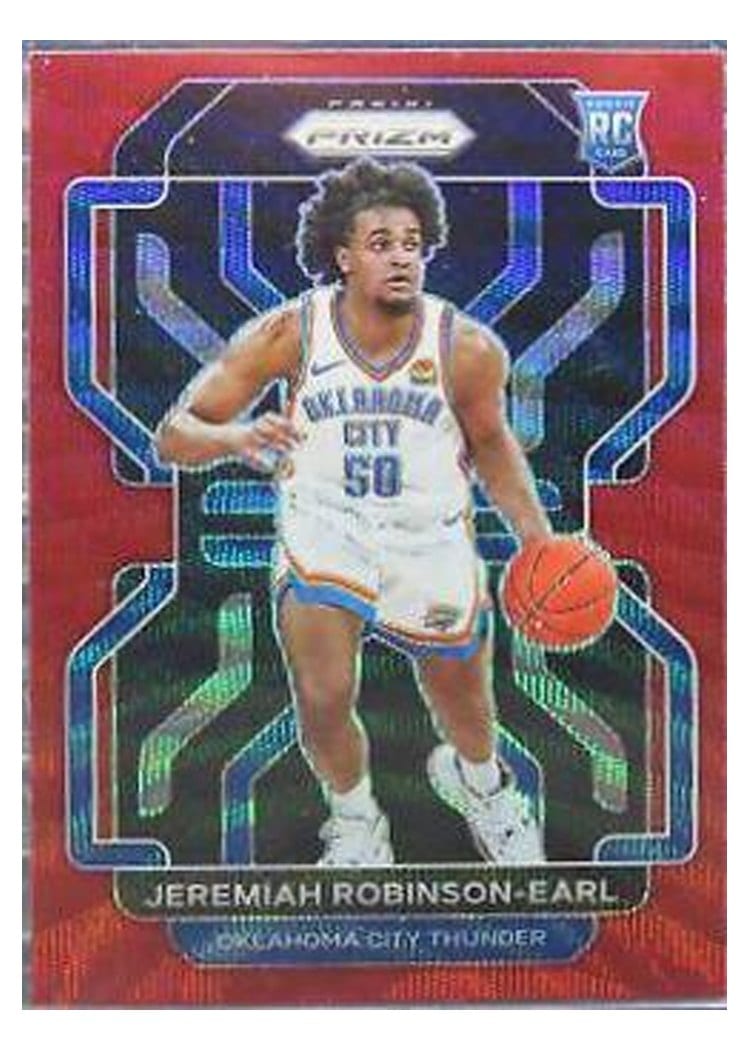 2021-22 Panini Prizm Base Set Jeremiah Robinson-Earl #319 card
