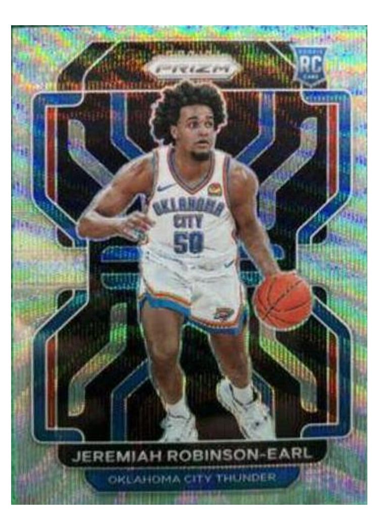 2021-22 Panini Prizm Base Set Jeremiah Robinson-Earl #319 card