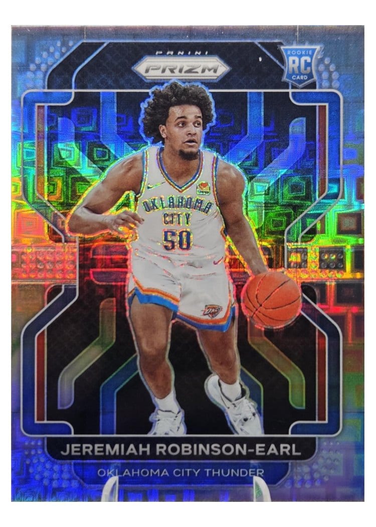 2021-22 Panini Prizm Base Set Jeremiah Robinson-Earl #319 card