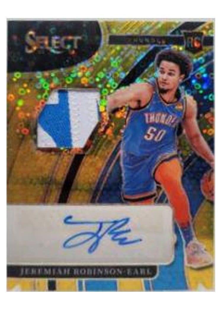 2021-22 Panini Select Base Set Jeremiah Robinson-Earl #182 card