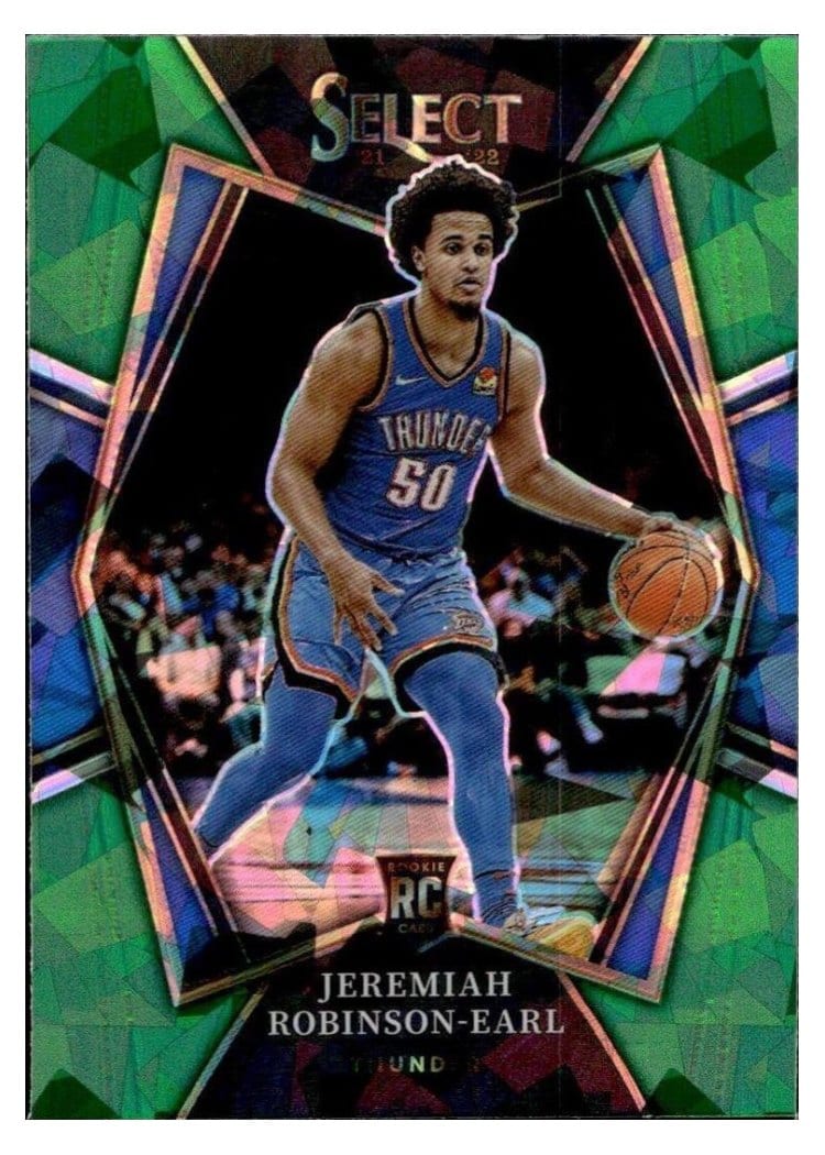 2021-22 Panini Select Base Set Jeremiah Robinson-Earl #182 card