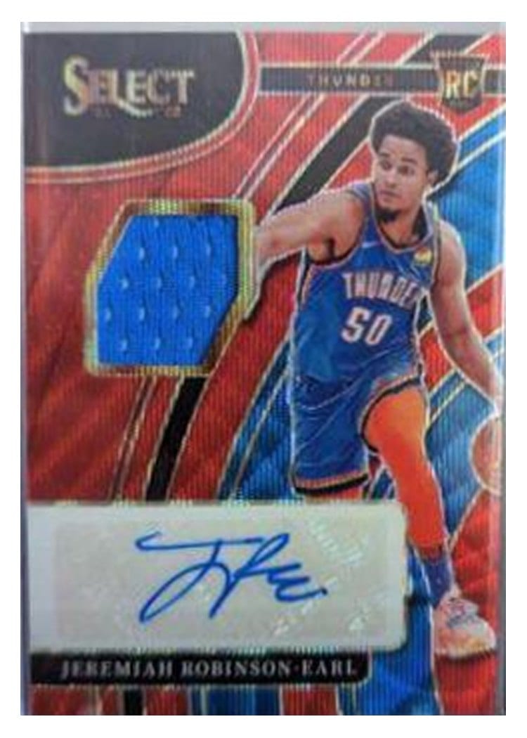 2021-22 Panini Select Base Set Jeremiah Robinson-Earl #182 card