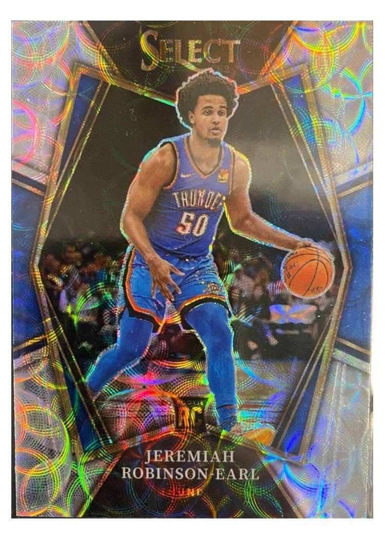 2021-22 Panini Select Base Set Jeremiah Robinson-Earl #182 card