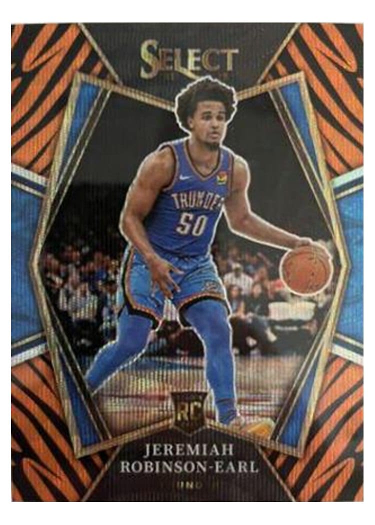 2021-22 Panini Select Base Set Jeremiah Robinson-Earl #182 card
