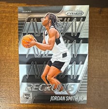 2025 Panini Prizm Draft Picks New Recruits Jeremiah Smith #25 card