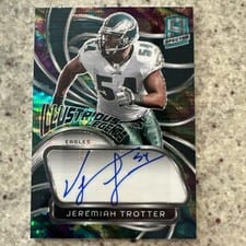 2024 Panini Spectra Illustrious Legends Autographs Jeremiah Trotter #IL-JTR card