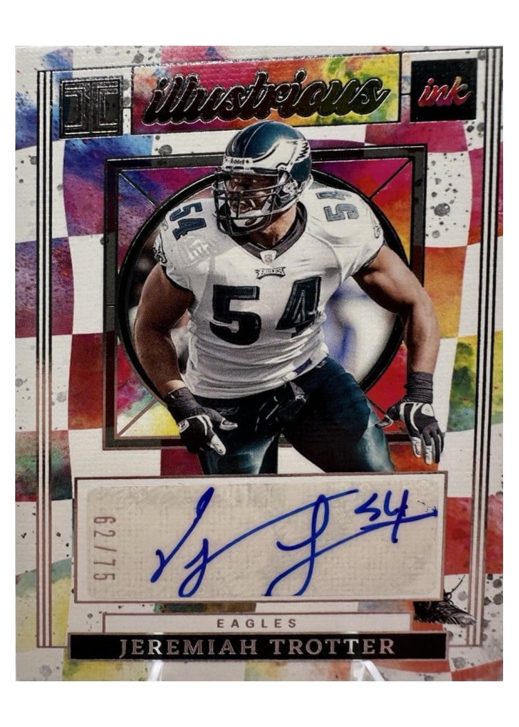 2025 Panini Impeccable Illustrious Ink Jeremiah Trotter #19 card
