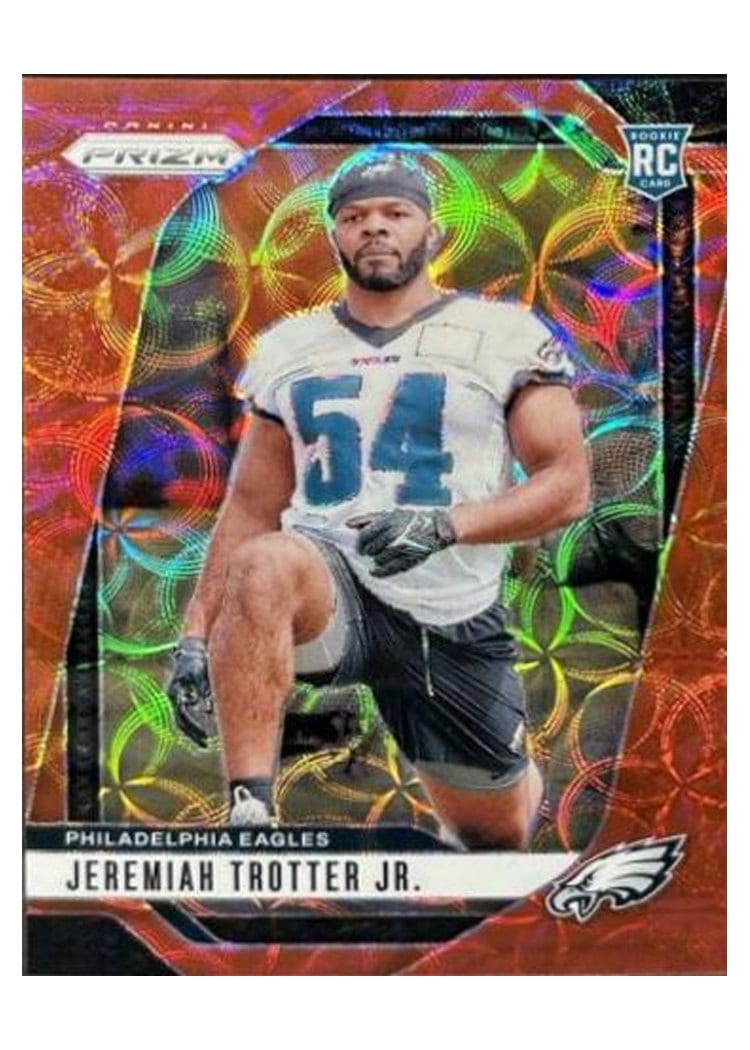 2024 Panini Prizm Base Set Jeremiah Trotter Jr. Choice Red #349 card