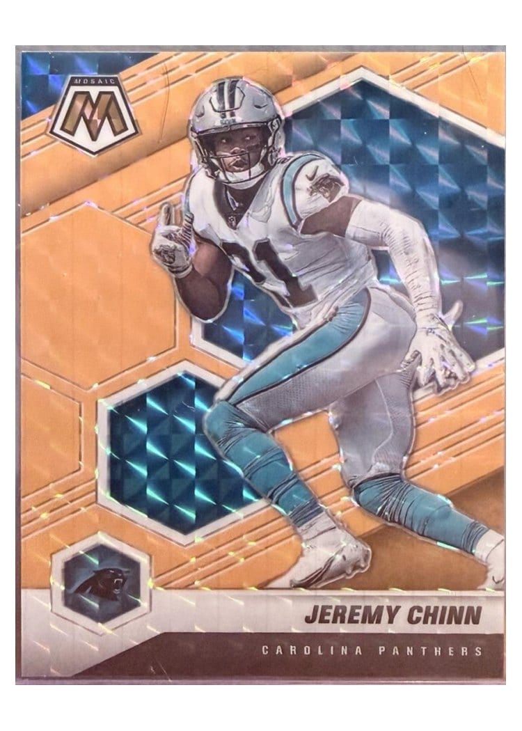2021 Panini Mosaic Base Set Jeremy Chinn #38 card