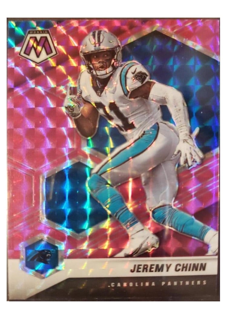 2021 Panini Mosaic Base Set Jeremy Chinn #38 card
