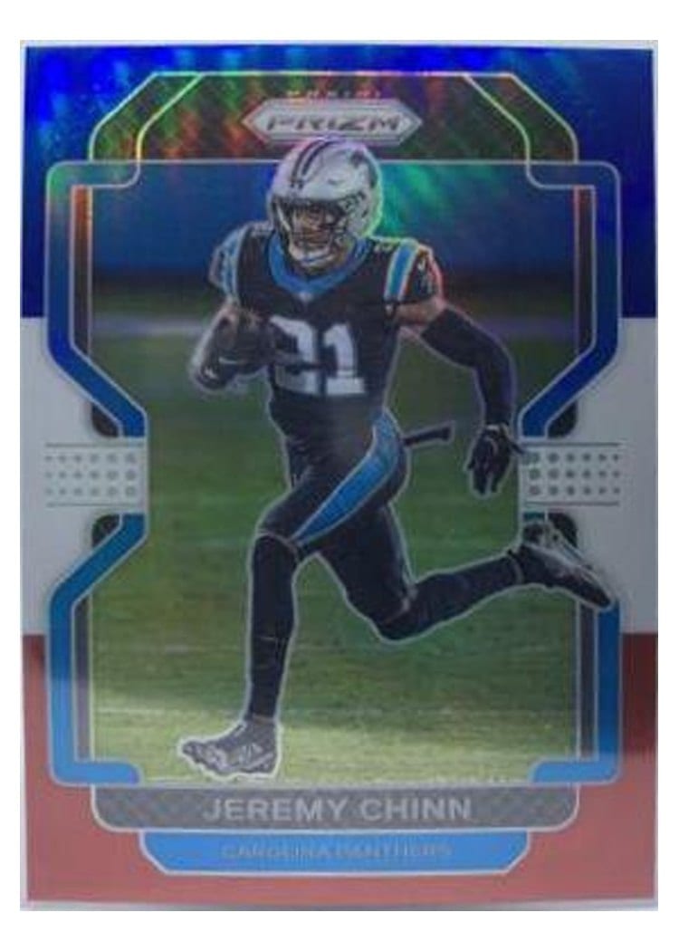 2021 Panini Prizm Base Set Jeremy Chinn #318 card