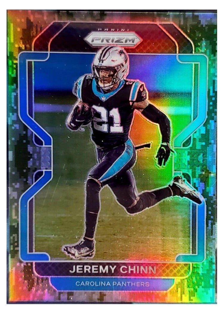 2021 Panini Prizm Base Set Jeremy Chinn #318 card