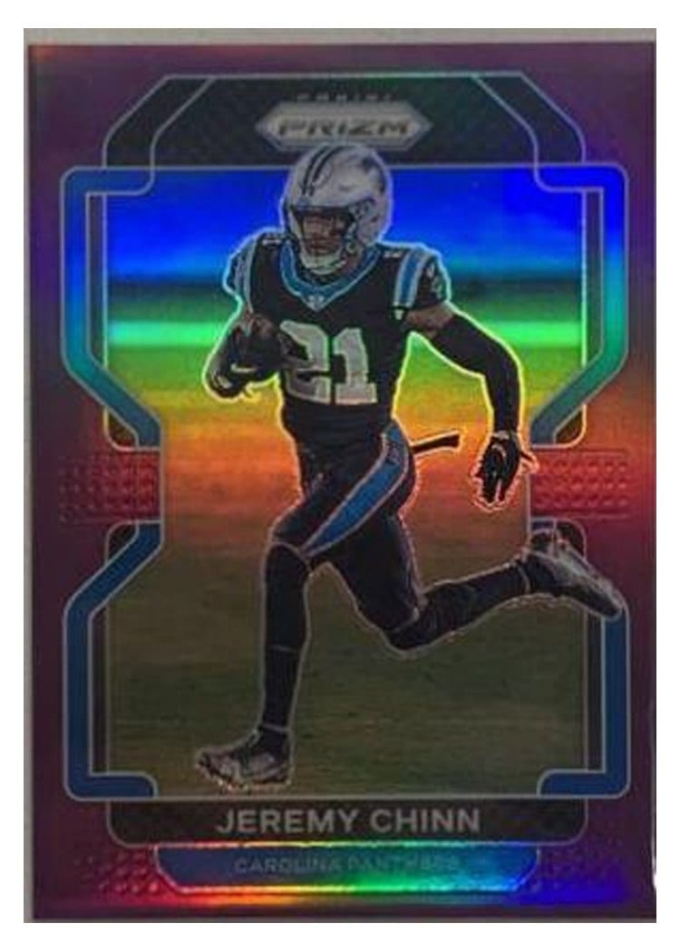 2021 Panini Prizm Base Set Jeremy Chinn #318 card