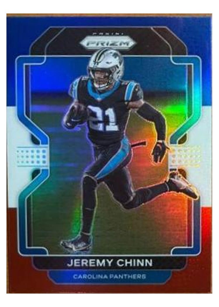 2021 Panini Prizm Base Set Jeremy Chinn #318 card
