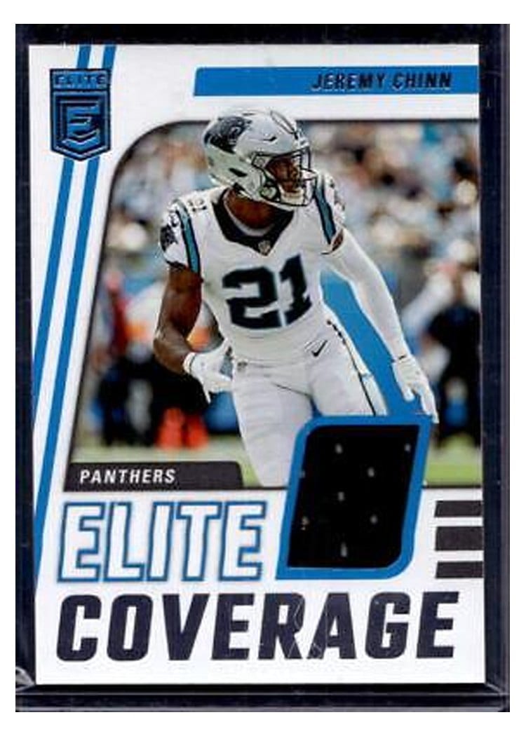 2022 Donruss Elite Elite Coverage Jeremy Chinn #EC-3 card