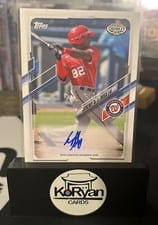2021 Topps Pro Debut Autographs Jeremy De La Rosa #PD-97 card