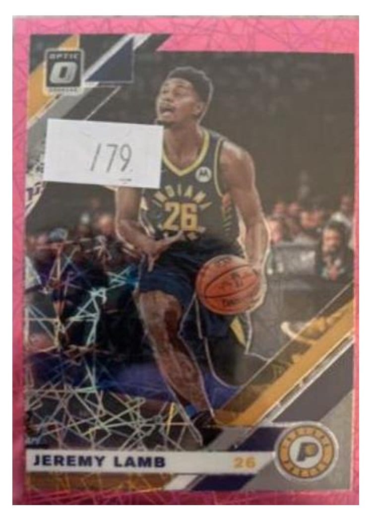 2019-20 Donruss Optic Base Set Jeremy Lamb #118 card